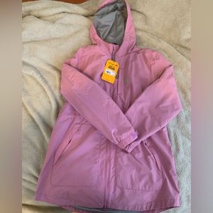 Pink Carhartt Womens Rain Defender Jacket